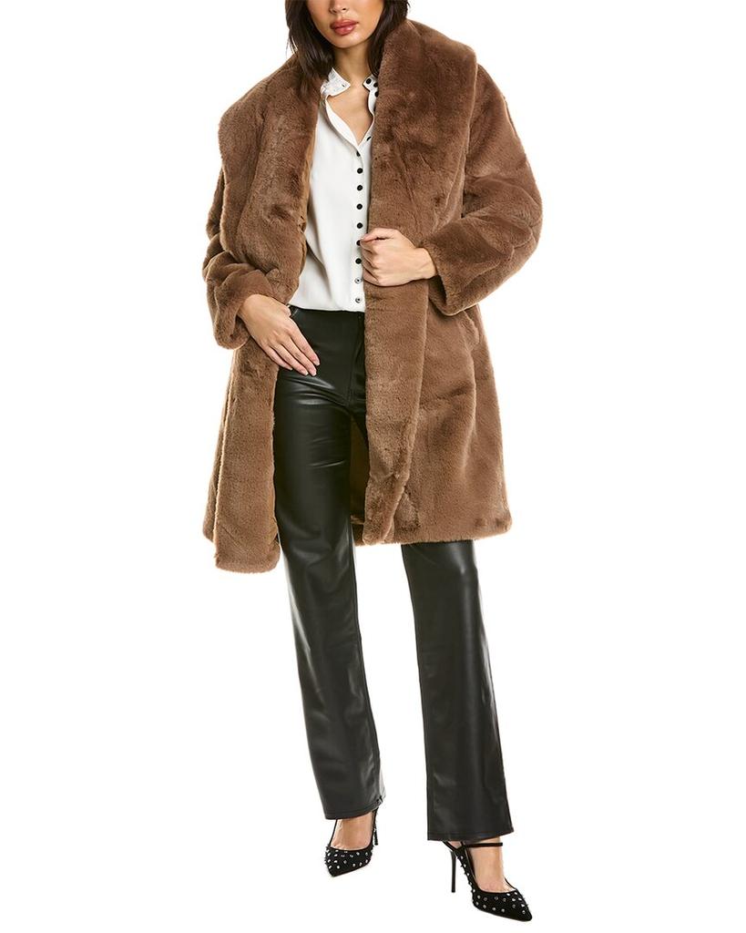 Adrienne Landau Adrienne Landau Belted Coat