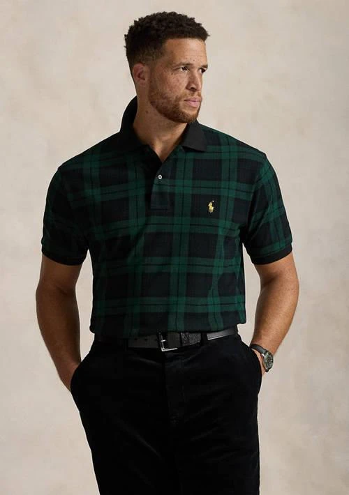 Ralph Lauren Ralph Lauren Big Tall Plaid Mesh Polo Shirt 1