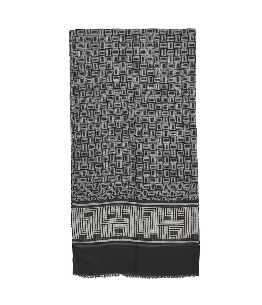 Karl Lagerfeld Paris MONOGRAM BORDER WRAP 2