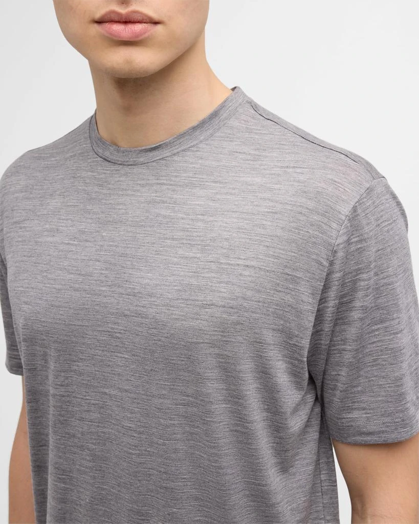 Baldassari Men's Reda Active Wool Crewneck T-Shirt 7