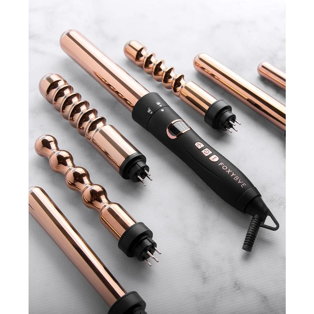 FoxyBae 7-in-1 Curling Wand Set 2