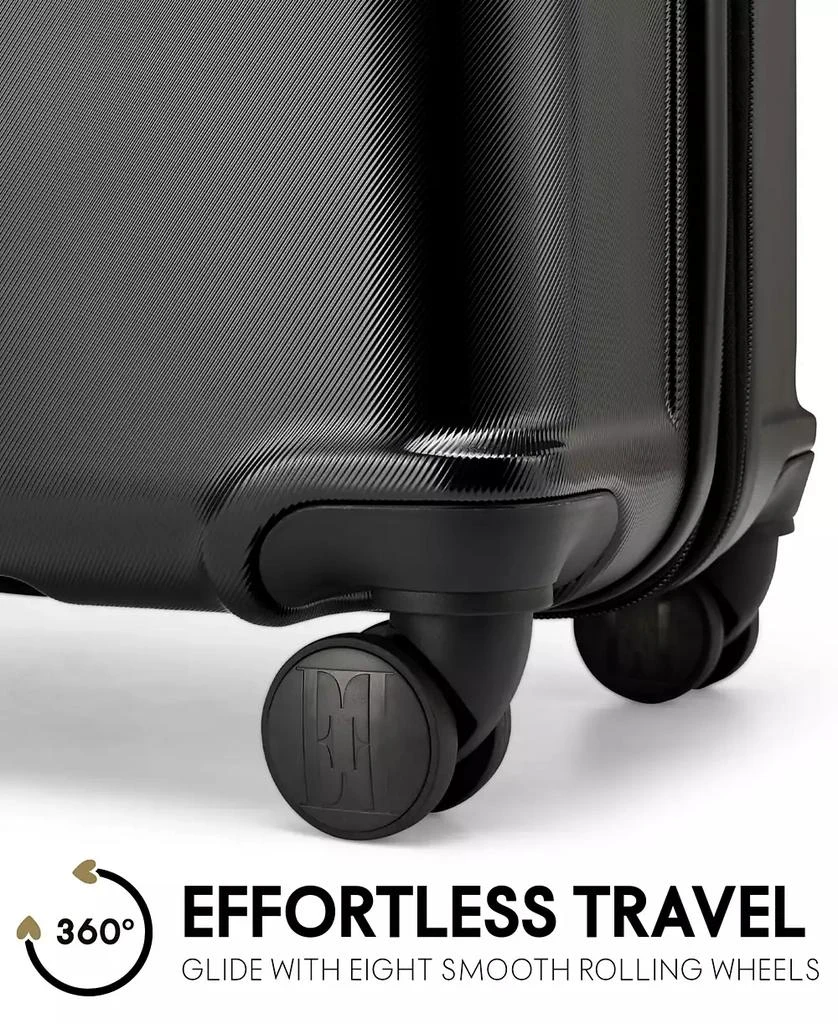 ELLE Expedition 3-Piece Expandable Retro Spinner Luggage Set 5