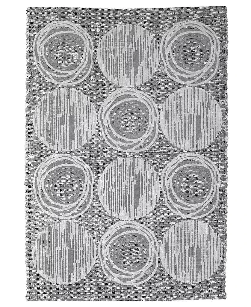 Avanti Galaxy Circle Shimmering Metallic 12-Pc. Shower Curtain Hooks 1
