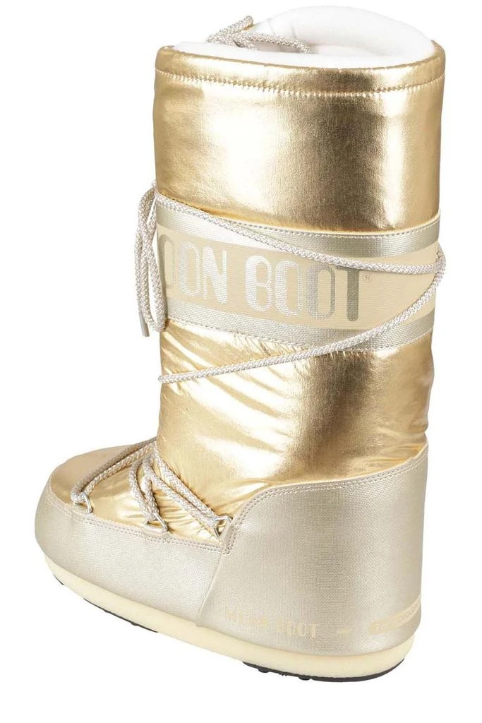 Moon Boot Moon Boot Metallic Effect Lace-Up Boots 3