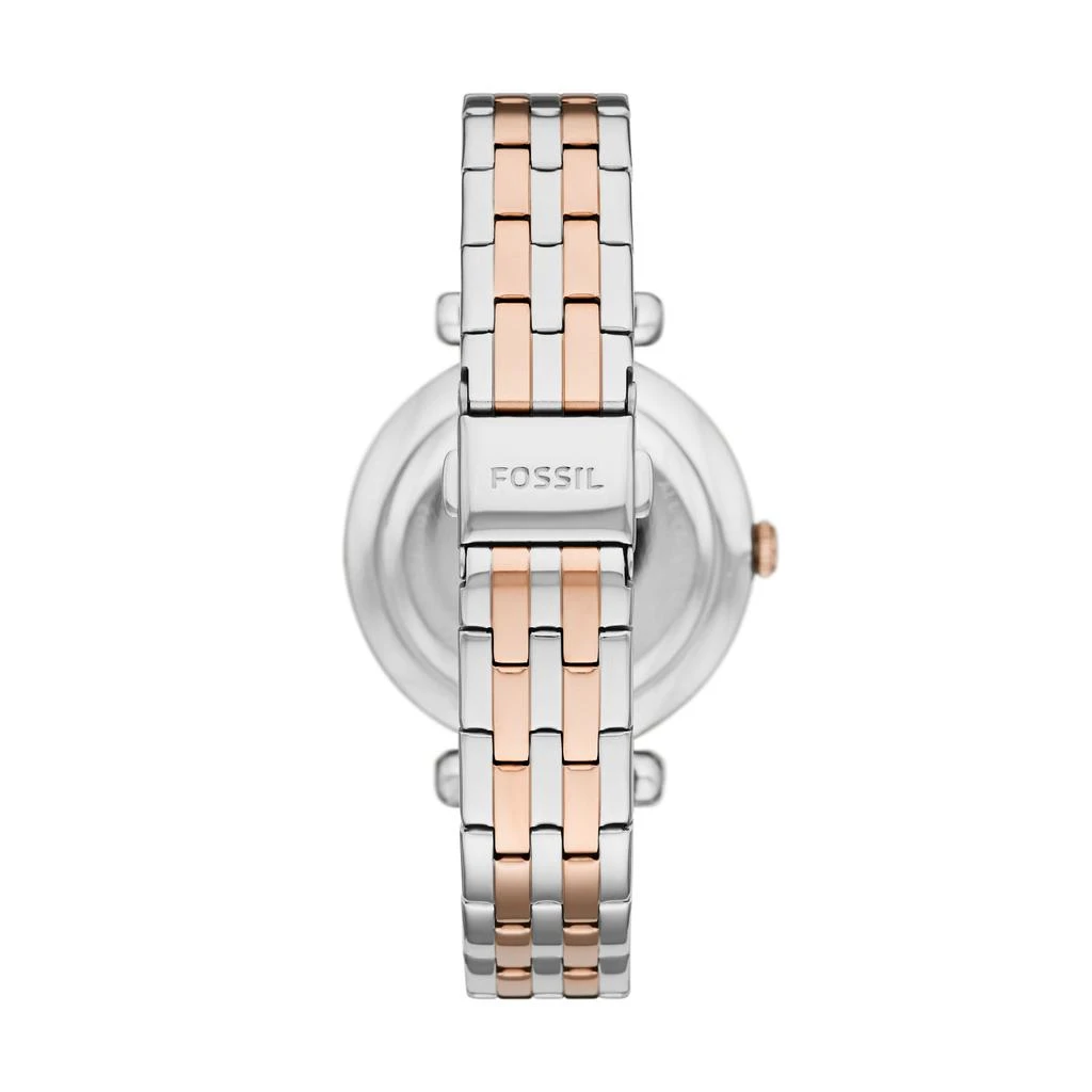 Fossil Fossil Women's Tillie Three-Hand, Rose Gold-Tone Stainless Steel Watch 2