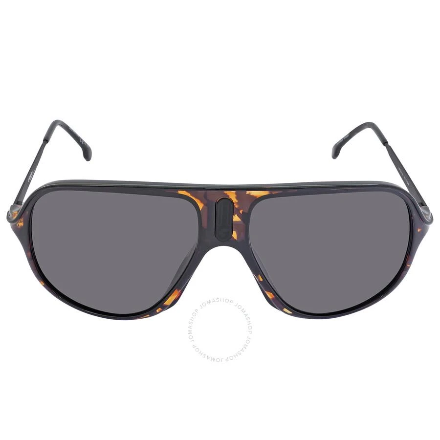 Carrera Polarized Grey Pilot Unisex Sunglasses SAFARI65 0WR9/M9 62 1