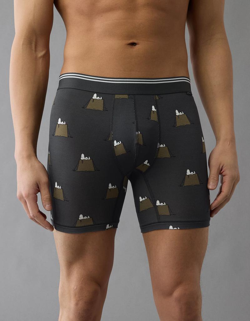 AE AEO Men's Snoopy Tent 6" Ultra Soft Boxer Brief