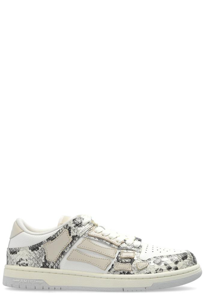 AMIRI White & Black Platform Stars Court Low Sneakers AMIRI White & Black Platform Stars Court Low Sneakers