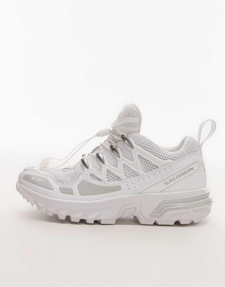 Salomon ACS + OG trainers in white and silver – On Sale Now with