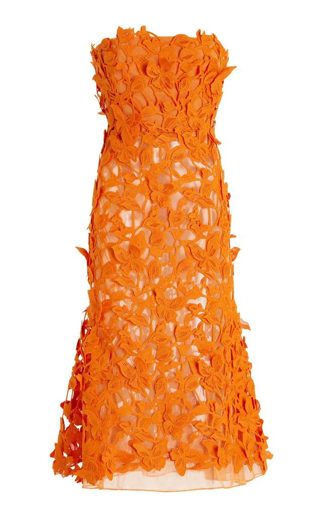 open lace back dress Fia Mesh Midi Dress – SIMKHAI