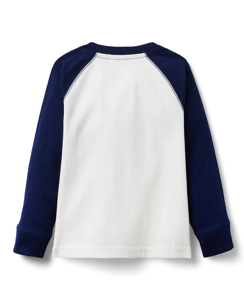 Janie and Jack Henley Baseball T-Shirt 2