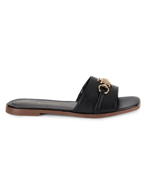 Tommy Hilfiger Pipper Logo Bit Flat Sandals 1