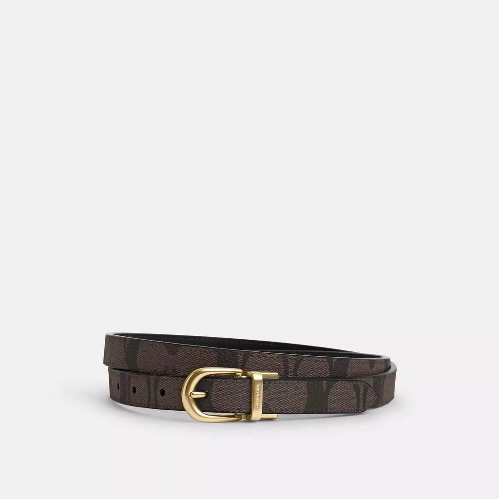 Coach Coach Outlet Classic Buckle Cut To Size Reversible Belt, 18 Mm 2