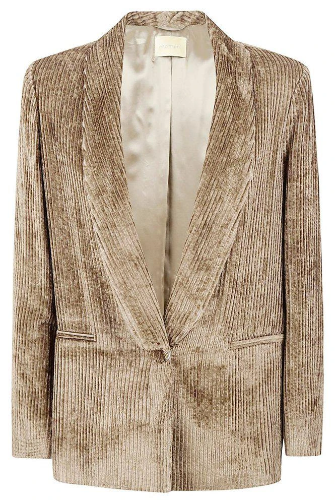 Momonì Momonì Textured Single-Breasted Blazer