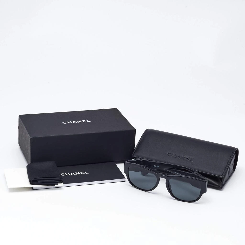 Chanel Chanel Black 5454-Q-B CC Crystals Sunglasses 4