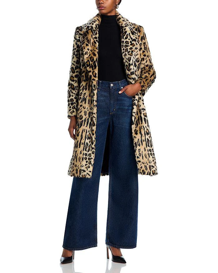 Alice + Olivia Nicholas Faux Fur Coat 1