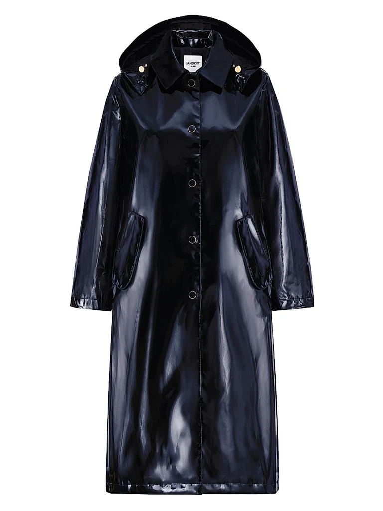 Jane Post Mid-Length Iconic Slicker Coat 1