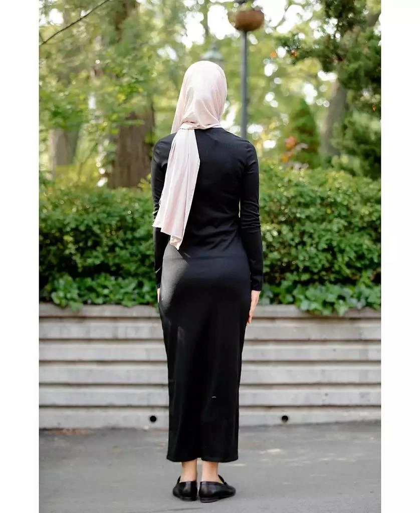 Urban Modesty Women's Ribbed Maxi Dress 2