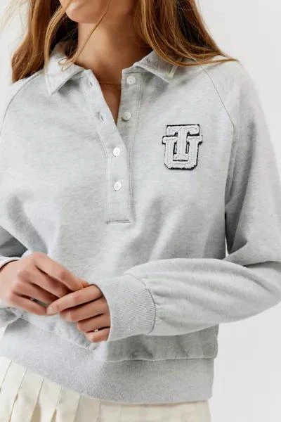 The Upside The Upside Soho Elle Varsity Polo Sweater 1