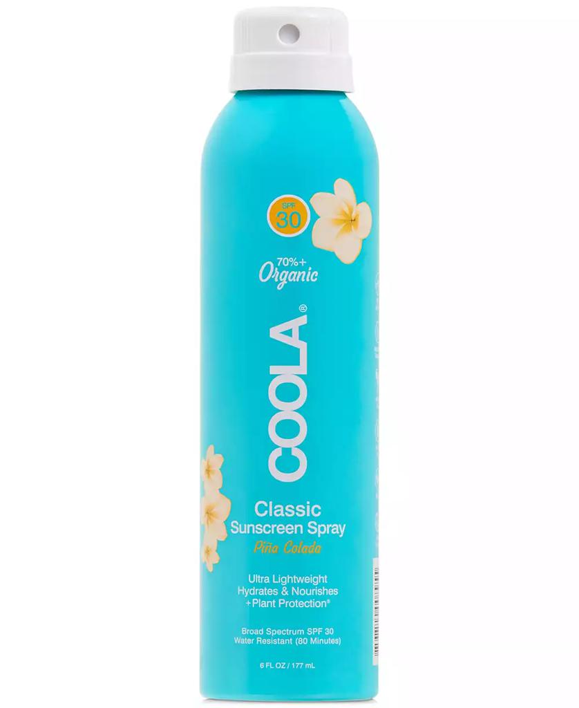 Coola Classic Body Sunscreen Spray SPF 30 - Pina Colada, 6 oz.