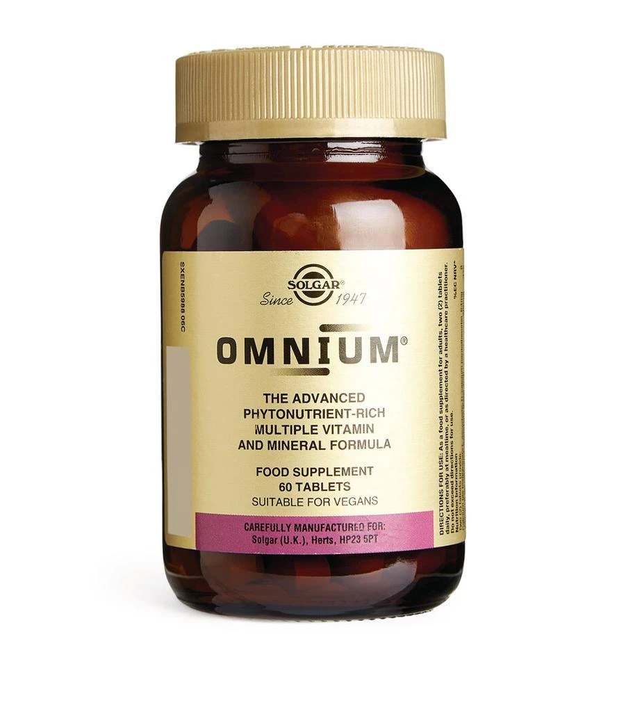 Solgar Omnium Multivitamin (60 Tablets) 1