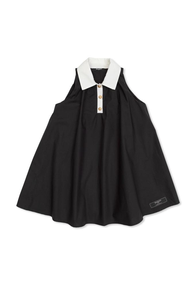 2025SS BALMAIN KIDS アシンメトリースカート BK (C-10Y) 2025SS BALMAIN KIDS アシンメトリースカート BK (C-10Y)