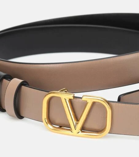 Valentino VLogo Signature 20 reversible leather belt 3