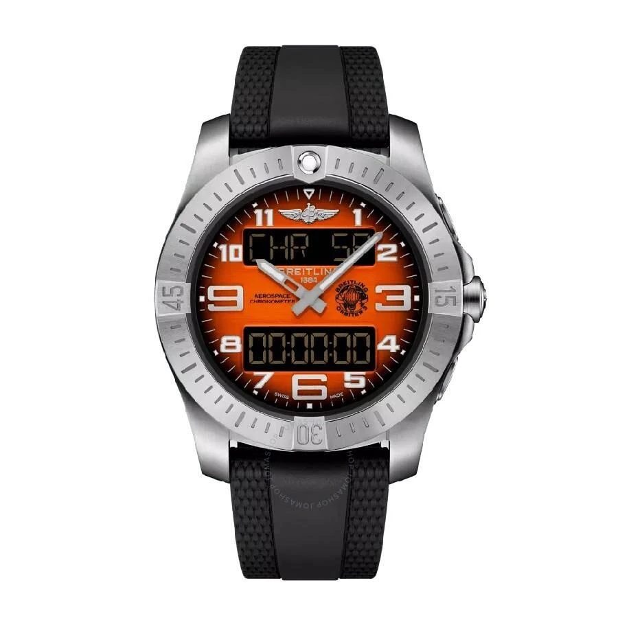 BREITLING Aerospace Quartz Analog-Digital Men's Watch EB70101A1O1S1 1