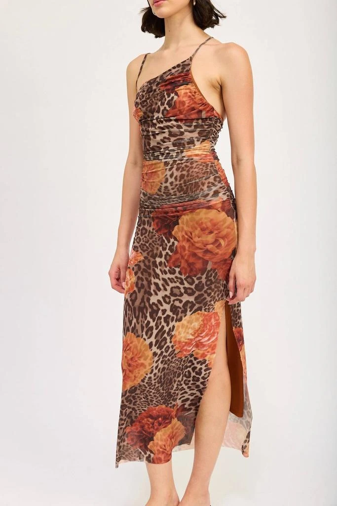 EMORY PARK Emory Park - One Shoulder Mesh Maxi Dress 2