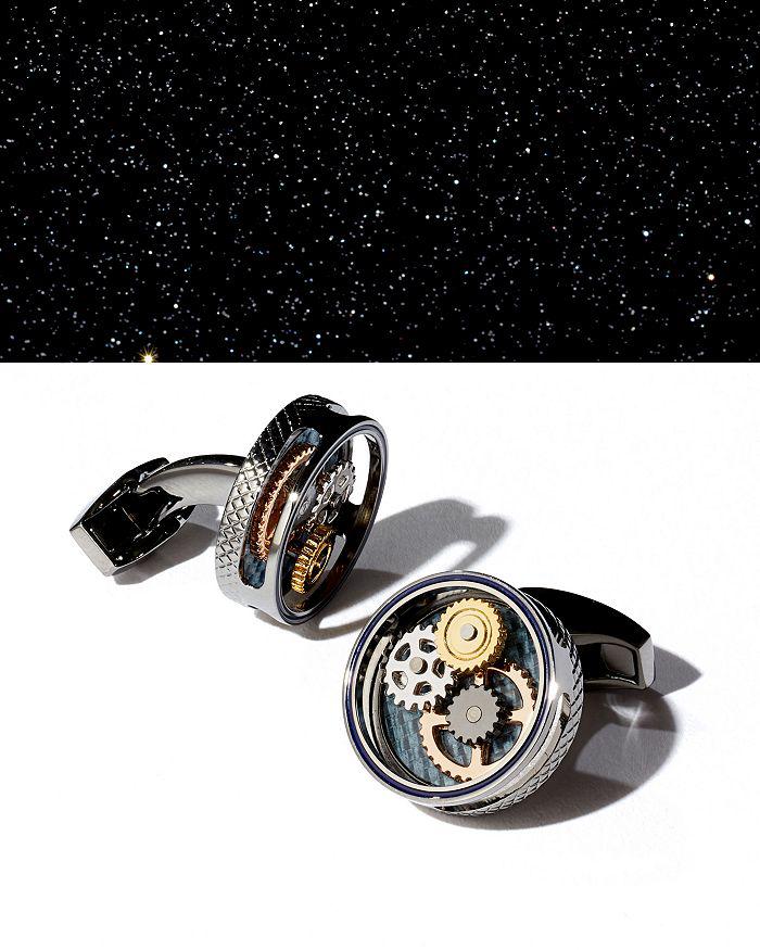 Tateossian Gear Carbon Cufflinks