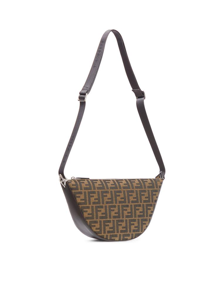 ショルダーバッグ FENDI FF Fendi Melon Small FF Fendi Melon Small Fabric Blue | Fendi
