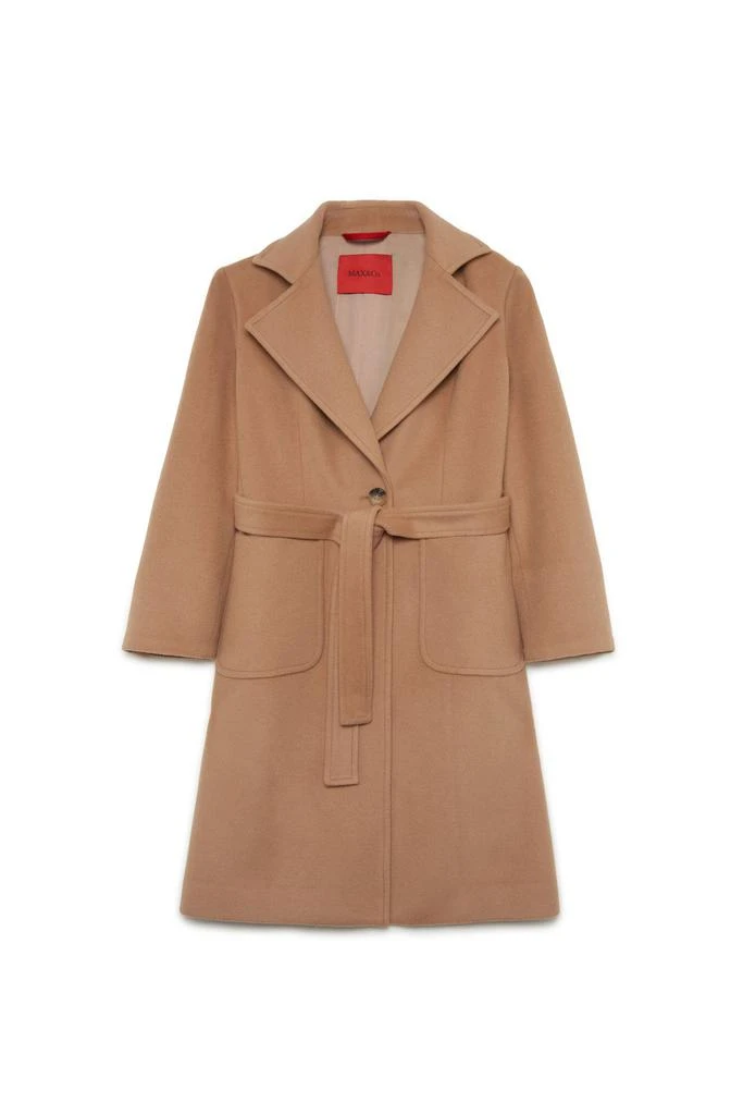 MAX&Co Max&co. Belted Single-Breasted Long Sleeevd Coat 1