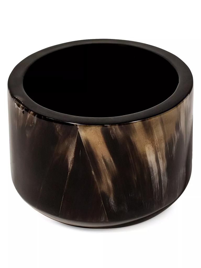 LADORADA Horn Veneer Bottle Coaster