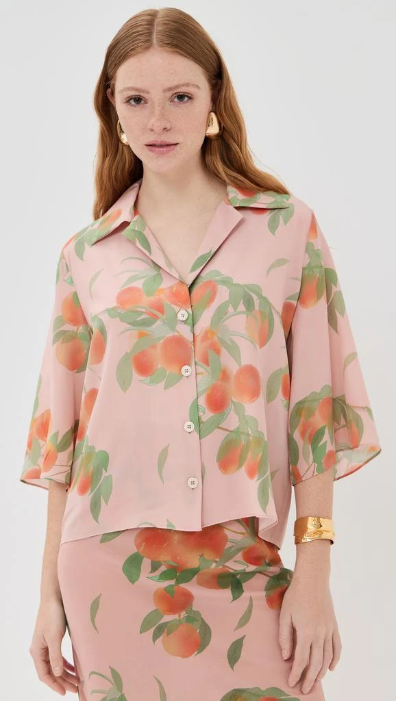 Bernadette Silk Petit Beurre Shirt 6