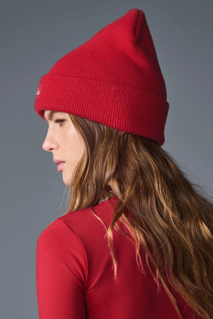Alo Everyday Beanie - Bold Red 3
