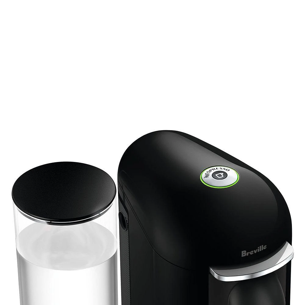 Nespresso VertuoPlus Deluxe by Breville with Aeroccino Milk Frother, Classic Black 5