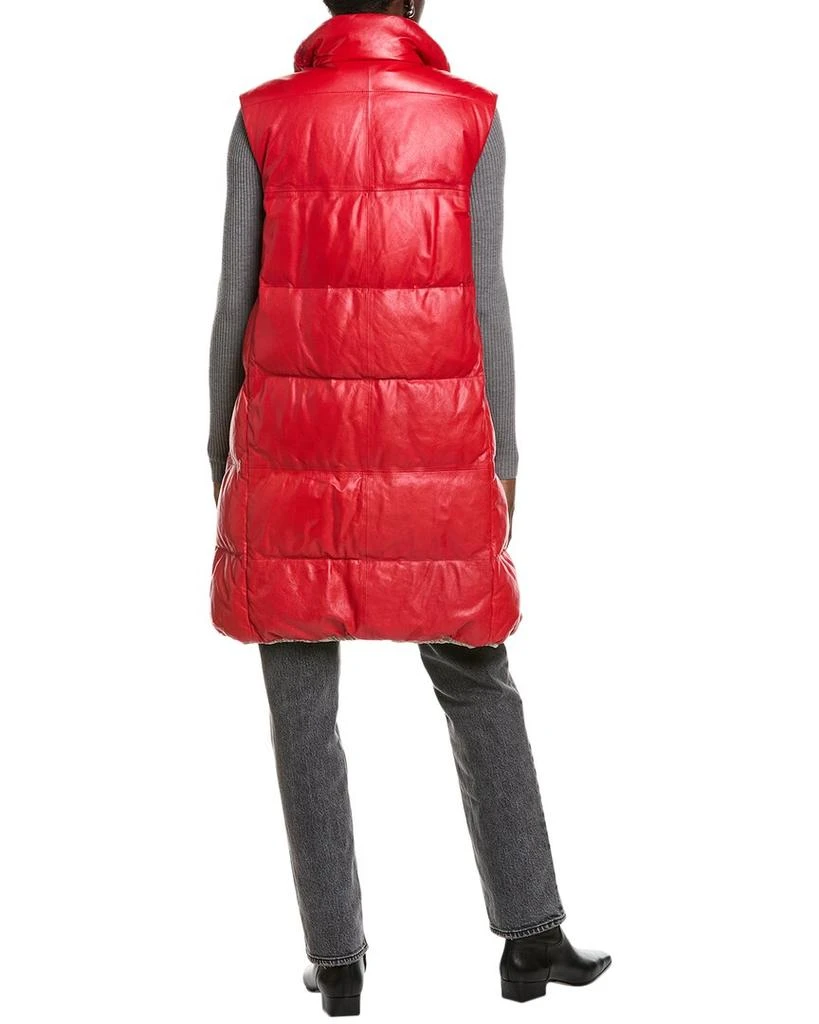 Brunello Cucinelli Leather Vest 2