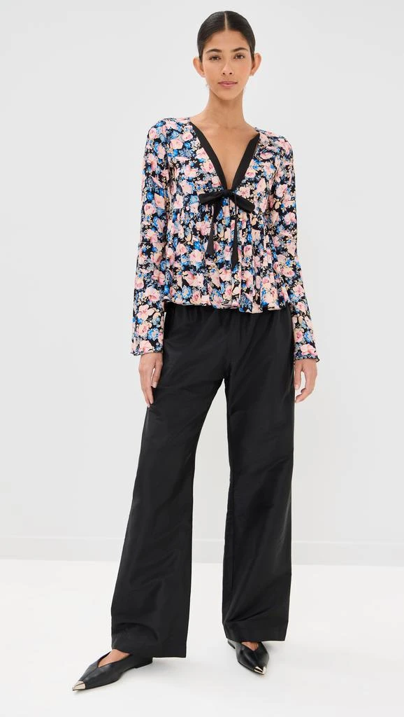 Kika Vargas Naomi Top Blush Orchid Viscose 4
