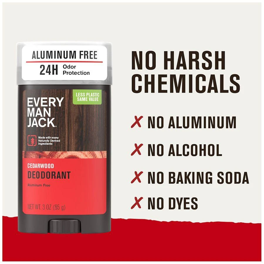 Every Man Jack Aluminum Free Deodorant Cedarwood 7