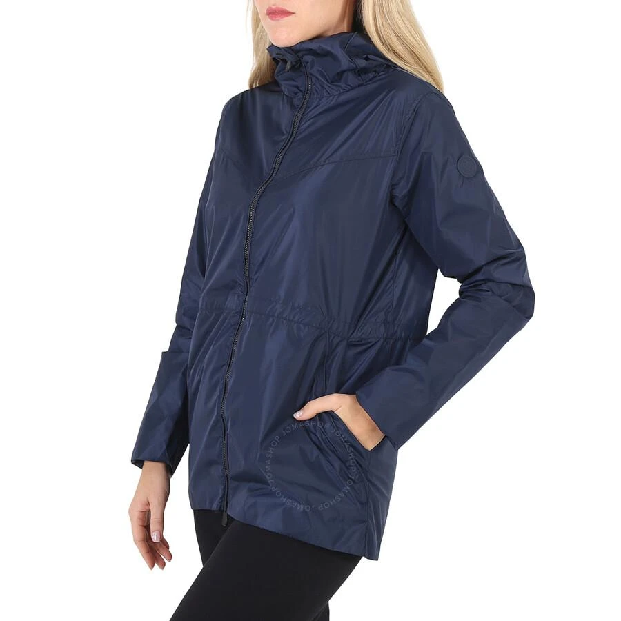 Save The Duck Ladies Navy Blue Hera Hooded Windbreaker Jacket 2