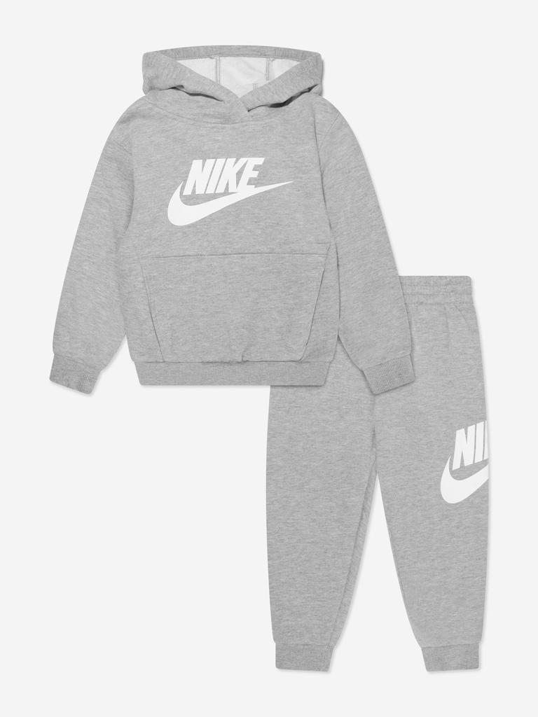 NIKE Nike Boys NKN Club Fleece Tracksuit in Grey
