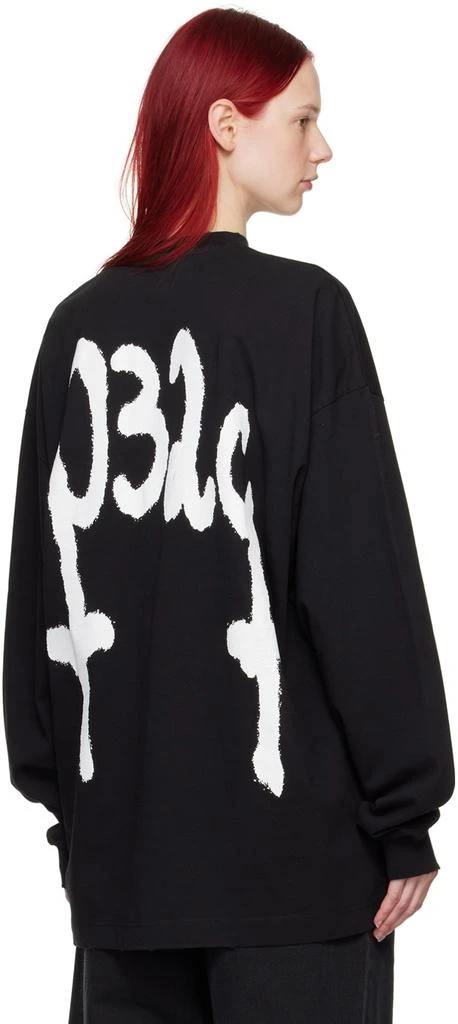 032c Black Mayhem Long Sleeve T-Shirt 3