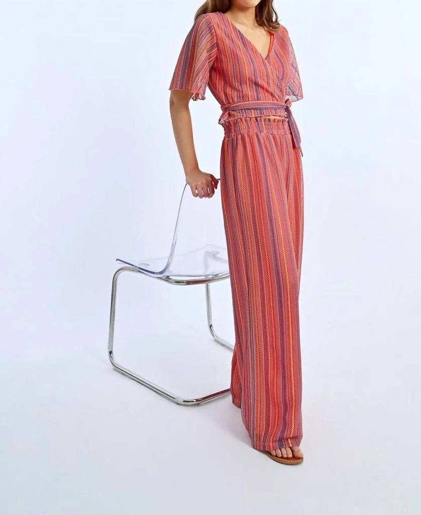 Molly Bracken Molly Bracken - Knitted Wide-leg Pants 4