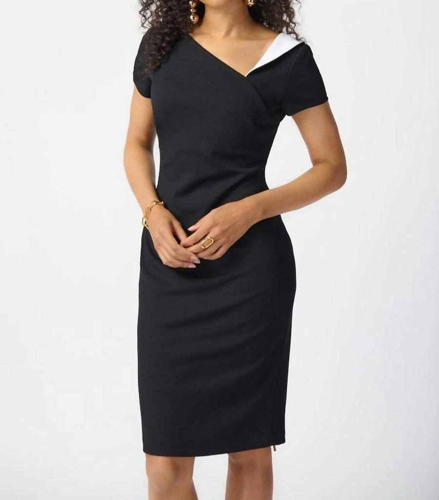 JOSEPH RIBKOFF Joseph Ribkoff - Scuba Crepe Dress 2