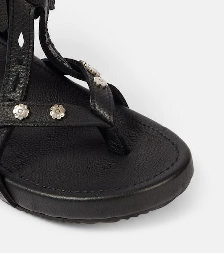 Isabel Marant Silya studded leather sandals 5