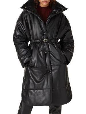 Nanushka Eska Faux Leather Puffer Coat 1