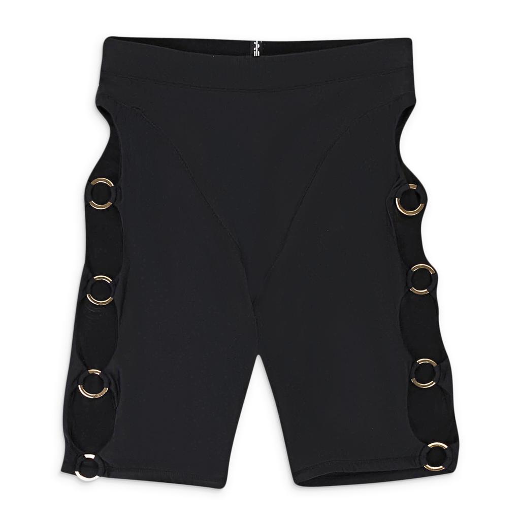 Adam Selman 1-800 RING BLACK SHORTS