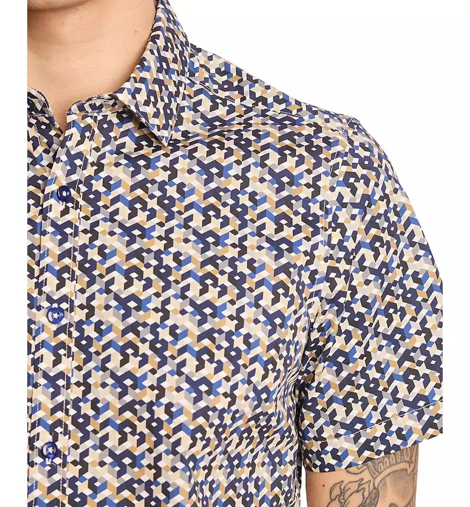 Paisley & Gray Men's Sawyer Geometric Shirt 3