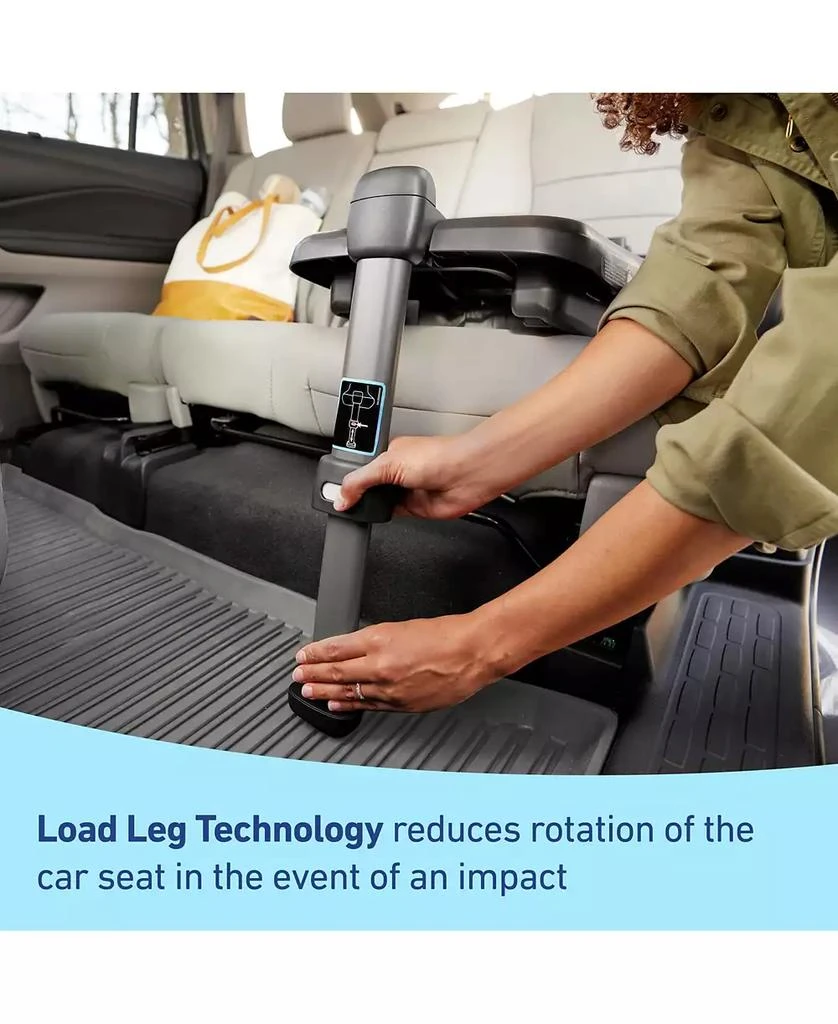 Graco SnugRide DLX Baby Car Seat Featuring Load Leg Technology 6