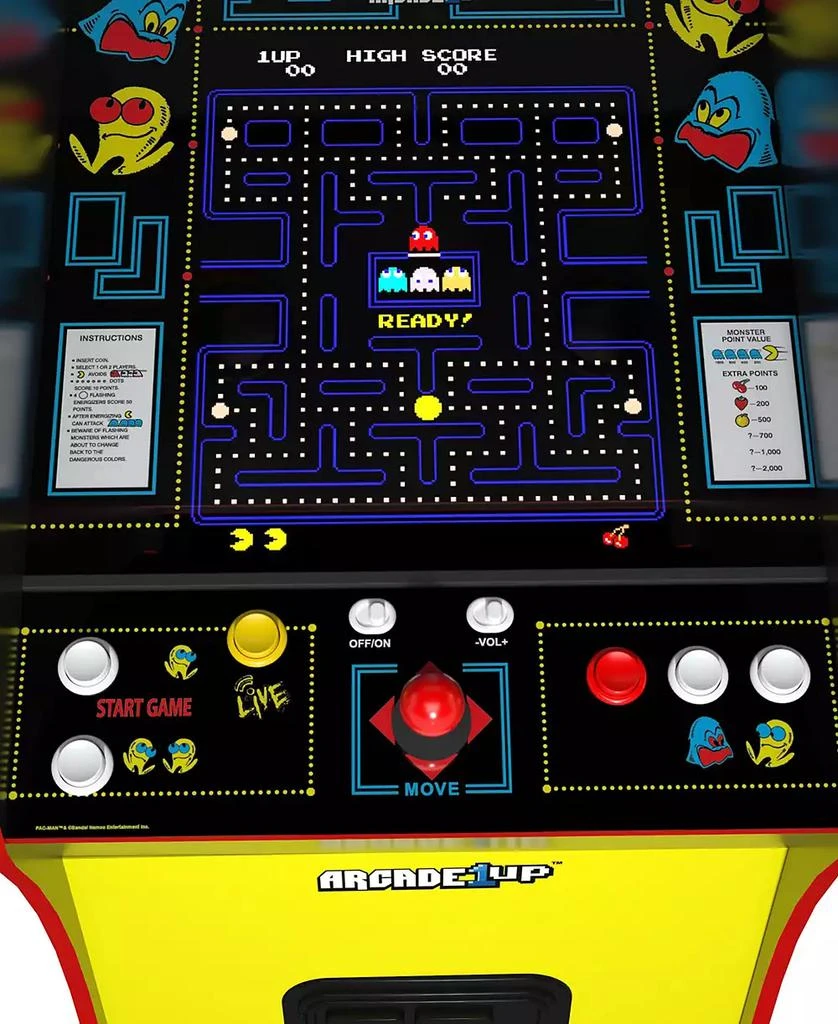 Arcade1Up - Pac-Man Legacy Deluxe Arcade Machine - Free Shipping ...